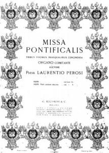 1899 Copertina Prima Pontificalis 1