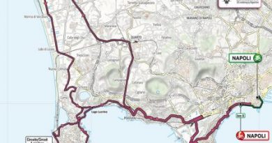 Giro d Italia Napoli planimetria
