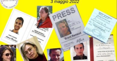 Locandina Giornata internazionale della liberta di stampa 2022