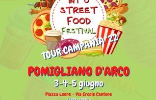 Locandina Into Street Food Festival tappa Pomigliano DArco