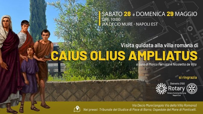 visite guidate villa romana NapoliEst maggio22