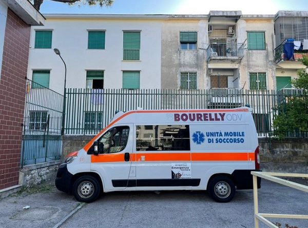 emergenza 118 per la citta di Portici alla Bourelly OdV