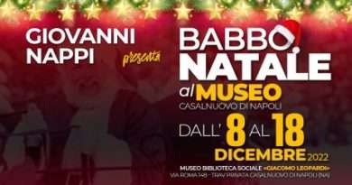 Casalnuovo di Napoli: si attendono le festività natalizie con l’evento “Babbo Natale al Museo”