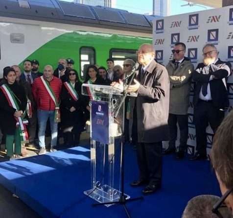 inaugurazione nuovi treni ex Alifana 3