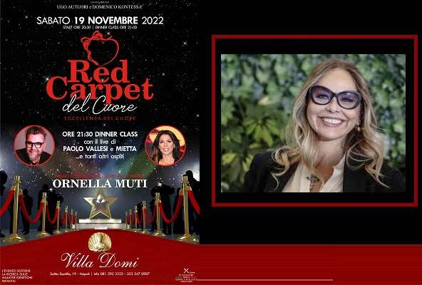 Red Carpet del Cuore a Villa Domi, premiata Ornella Muti | ILMONITO